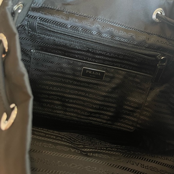 Prada Black Tessutto Backpack - Picture 6 of 8